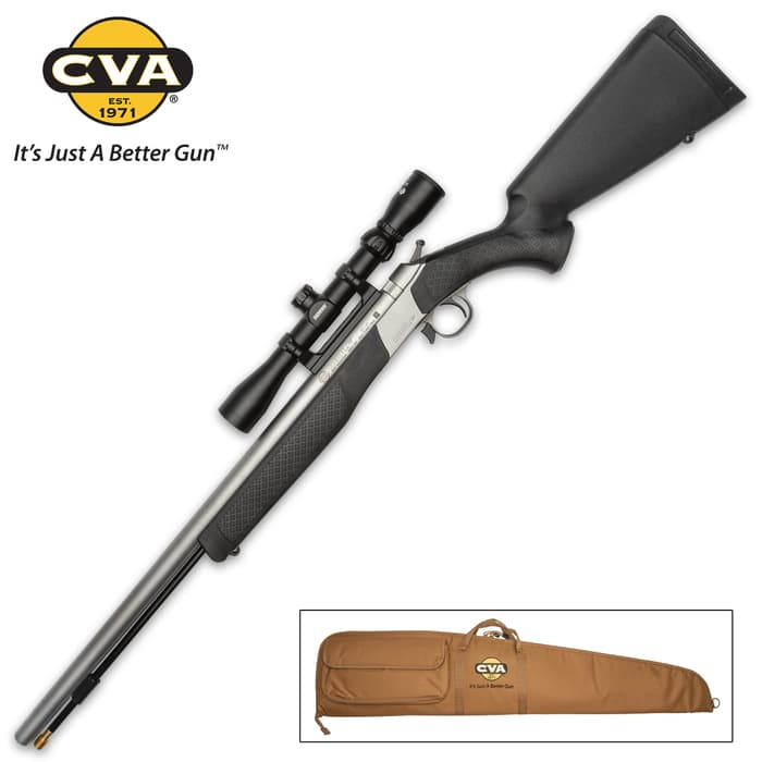 One of CVA’s most affordable break-action muzzleloader, but it’s still packed with features that only CVA can offer at its price