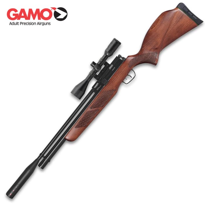 Whisper Fusion Technology incorporates a double integrated sound moderator making it the quietest Gamo air rifle ever