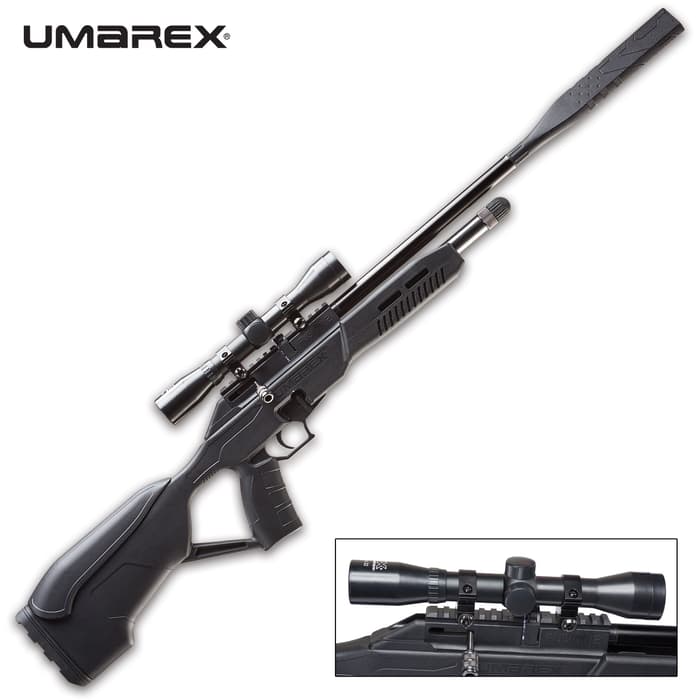 This air rifle gives new meaning to the word “incognito” with its smooth, bolt action and crisp, single-stage trigger
