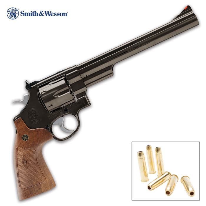 Smith & Wesson Model 29 BB Revolver - .177 Caliber, 415 FPS, Electroplated Finish, Single And Double Action