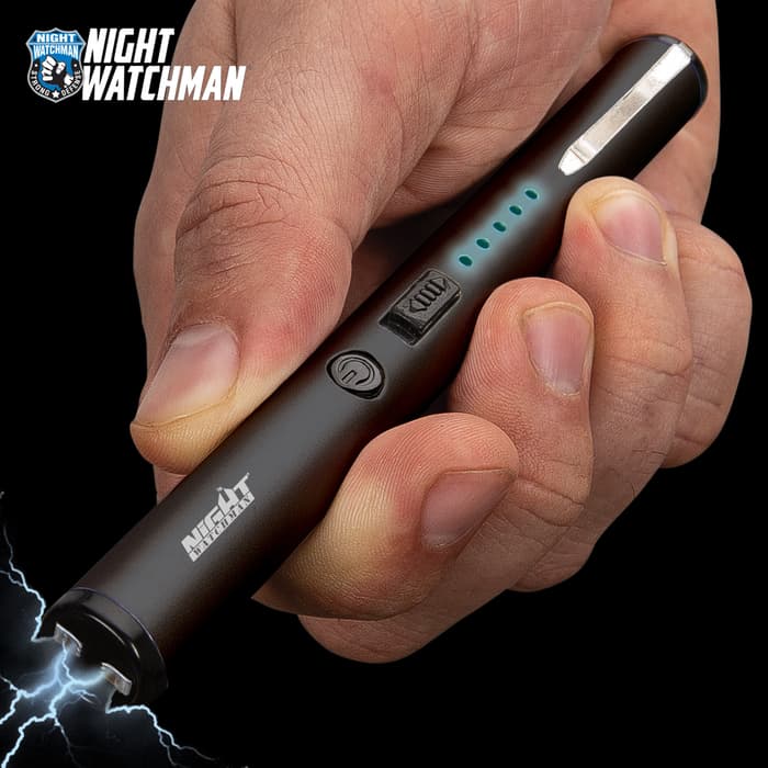 Our Black Pen Stun Gun is a realistic looking reproduction of an ink pen with a shocking little secret!