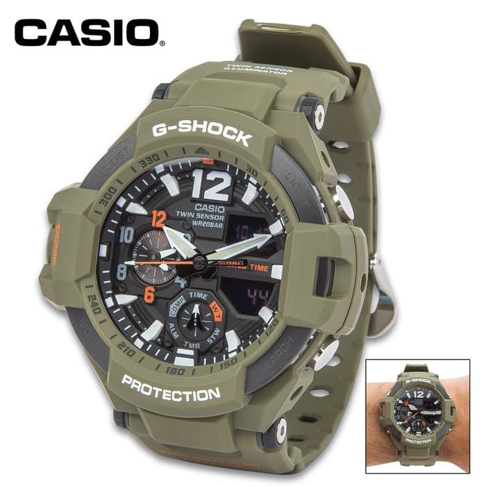 Master Of G Shock Gravity Master Olive