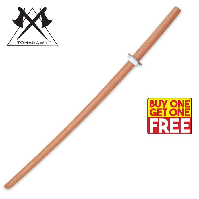 The Natural Wood Daito Sword is a BOGO product.