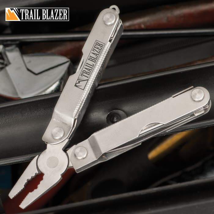 Unbelievably light-weight at just 1.7 ozs but still packs all of the power that a larger multi-tool has into its compact form