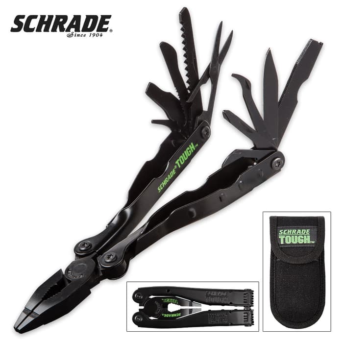 Schrade Black 21 Function Tough Tool