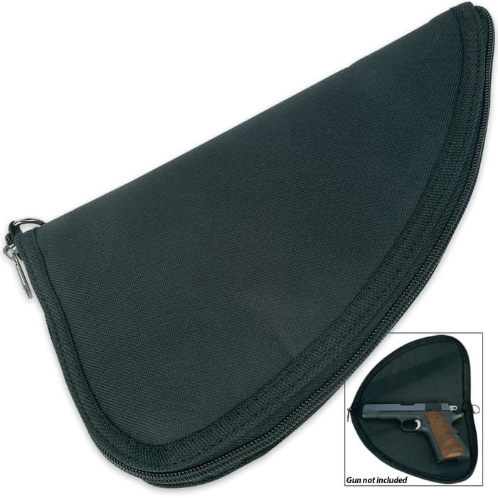 Pistol Case Woodland Black