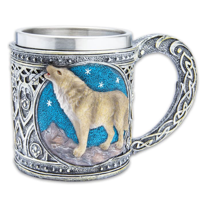 The Lone Wolf Fantasy Mug is the only truly stunning work-of-art you’ll actually use every day