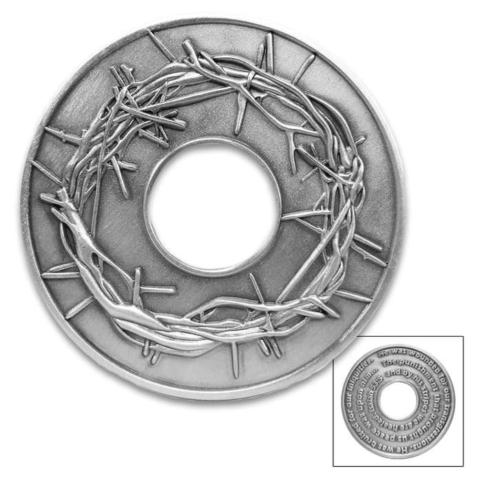 Crown Of Thorns Cut-Out Coin