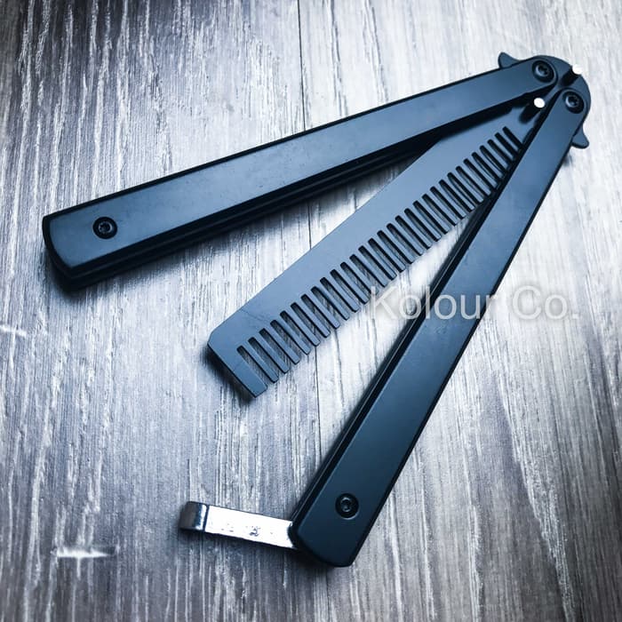 High Quality Practice BALISONG METAL BUTTERFLY COMB