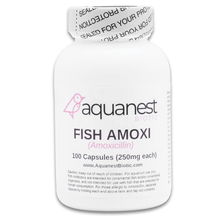 Fish Amoxi (Amoxicillin) exerts a bactericidal action on gram-positive and some gram-negative Bacteria