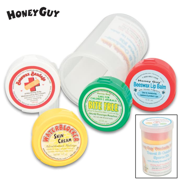 Assorted Honey Travel Kit