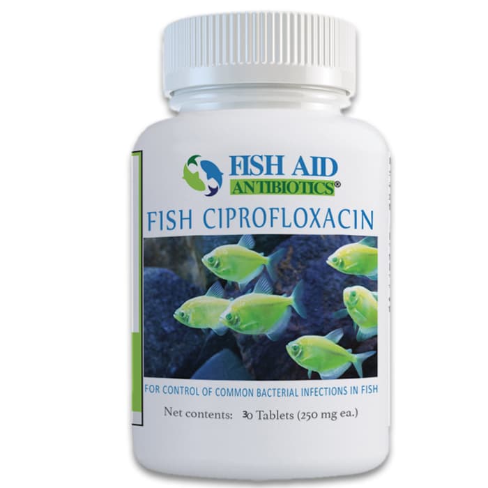 Fish Ciprofloxacin 250 MG - 30-Count
