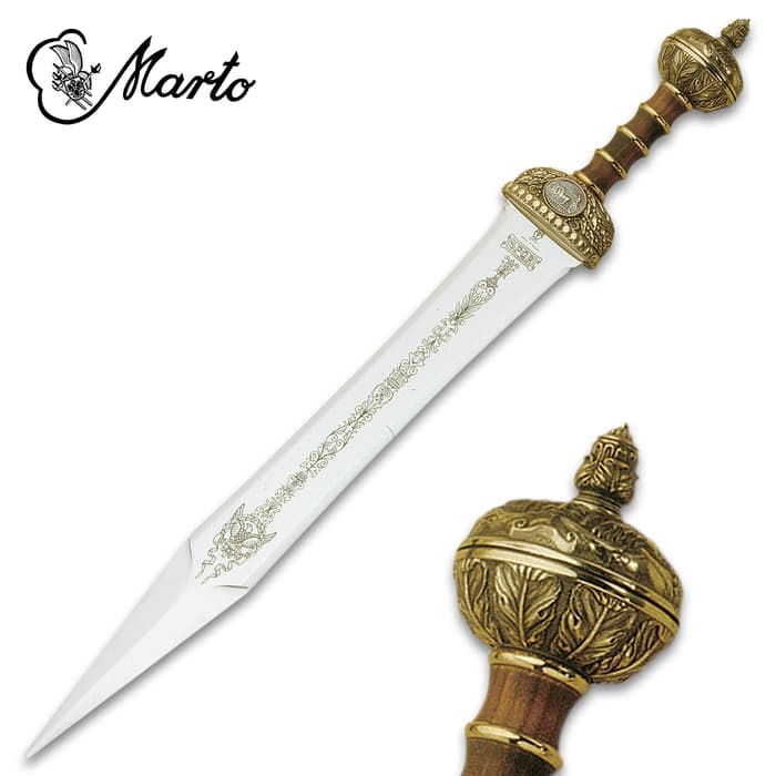 This Sword of Julius Caesar is a part of the exclusive collection, “Historical, Fantastic and Legend Swords”, made by MARTO
