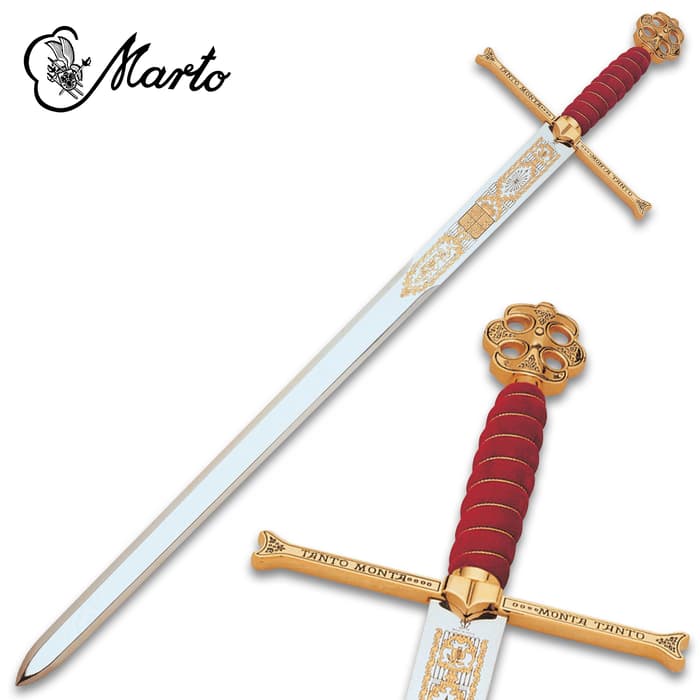 This Catholic Kings Claymore Sword is a part of the exclusive collection, “Historical, Fantastic and Legend Swords”, made by MARTO