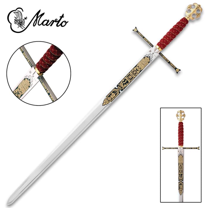 This limited edition Catholic Kings Sword is a part of the exclusive collection, “Heroes and Civilizations”, made by MARTO