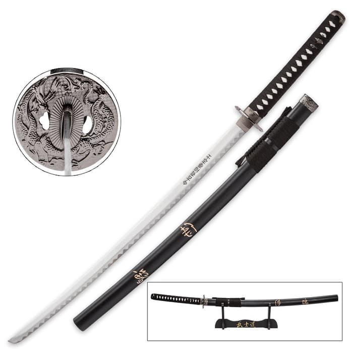 Last Samurai Spirit Katana Sword With Scabbard