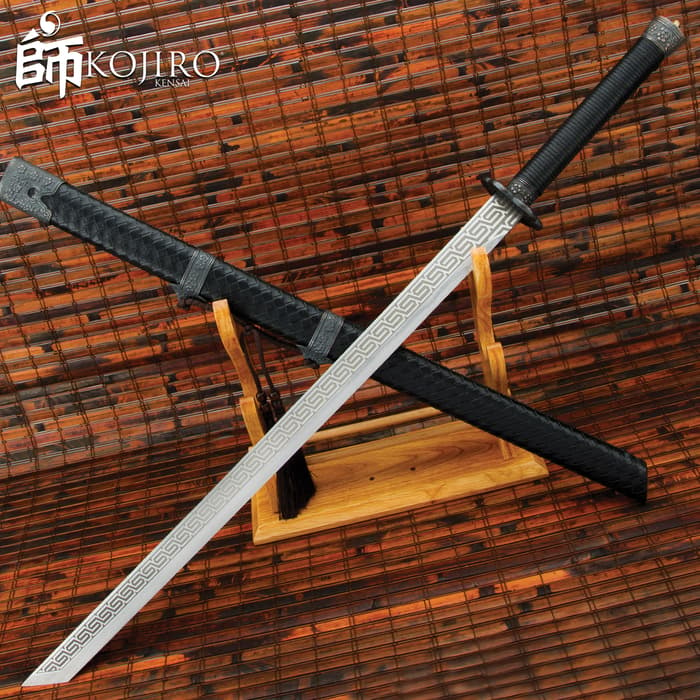 From the secret armory of the Blade Brotherhood, this impressive katana is a worthy weapon for the modern day Ninja