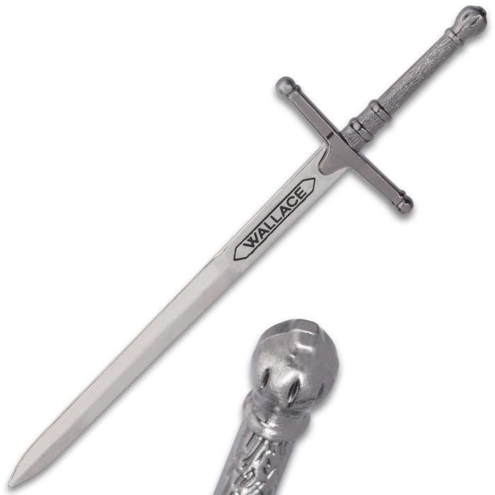 Made in Toledo, Spain, a city with a centuries-long tradition of sword-making, this letter opener is the perfect accent for the home or office