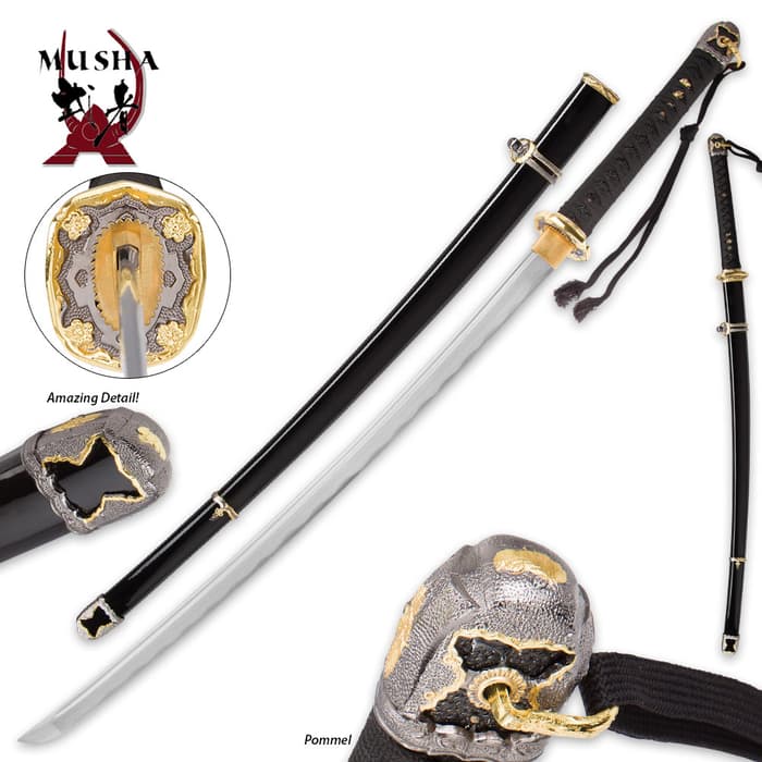 Musha Hand-Forged Japanese Military Sword
