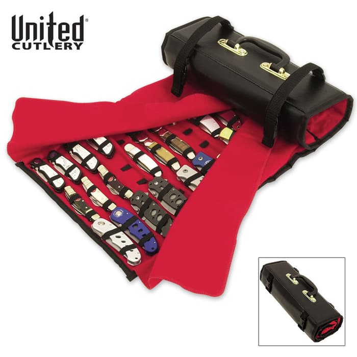 Large Knife Roll - Holds Up To 50 Knives