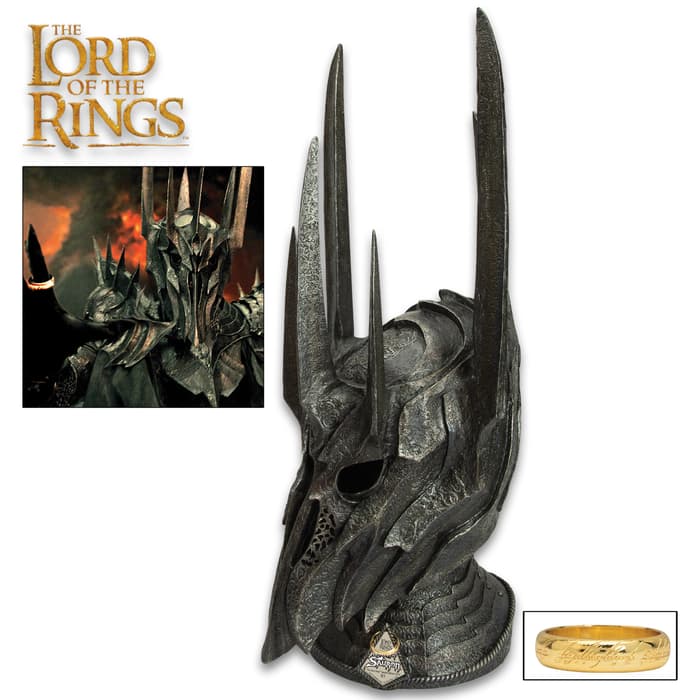 This officially licensed replica has been meticulously recreated by United Cutlery to resemble the actual  film prop from "The Lord of the Rings" trilogy