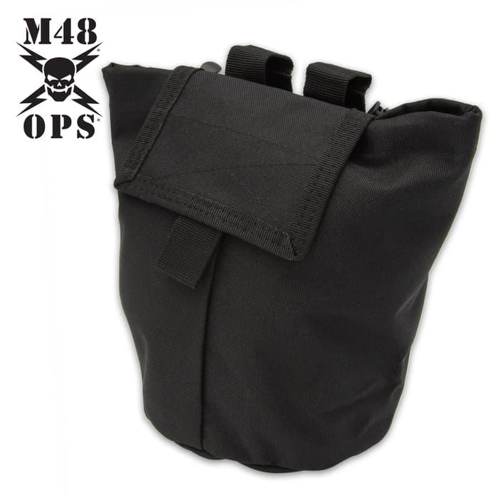 Perfect from the range to the field, this MOLLE dump pouch attaches easily to tactical vests and offers a simple storage option