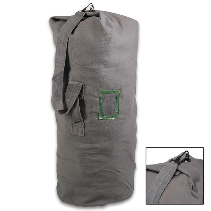 Our military surplus bag is perfect for carrying or storing all the gear that you need whether for camping or for bugging-out