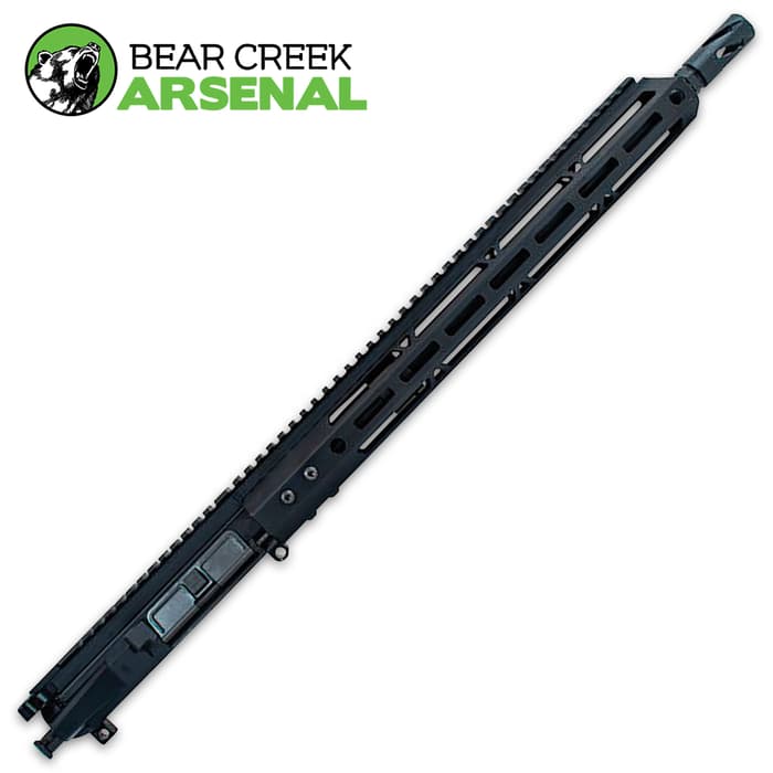 BCA .300 Blackout Billet Upper Receiver - 15” Parkerized Heavy Barrel, 1:8 Twist, Pistol Length Gas System, 15” MLOK Rail