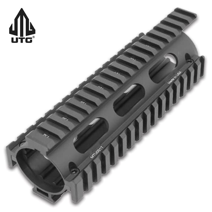 This Quad Rail With Extension allows for easy installation with absolutely no modification to the barrel