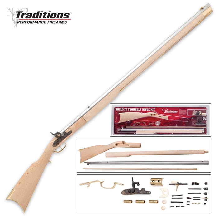 Traditions Kentucky Rifle Kit - Build It Yourself
