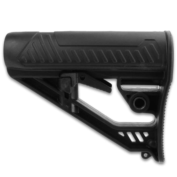 This high-quality, Six-Position Stock offers the ultimate in versatility to outfit your AR for your specific shooting needs