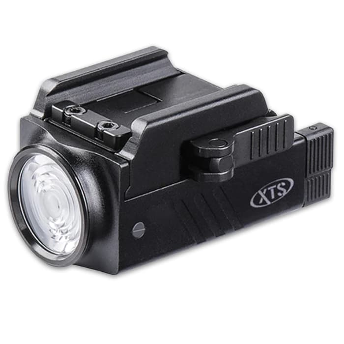 The 800-Lumen Pistol Flashlight provides an excellent high-quality source of light and it also has a strobe feature