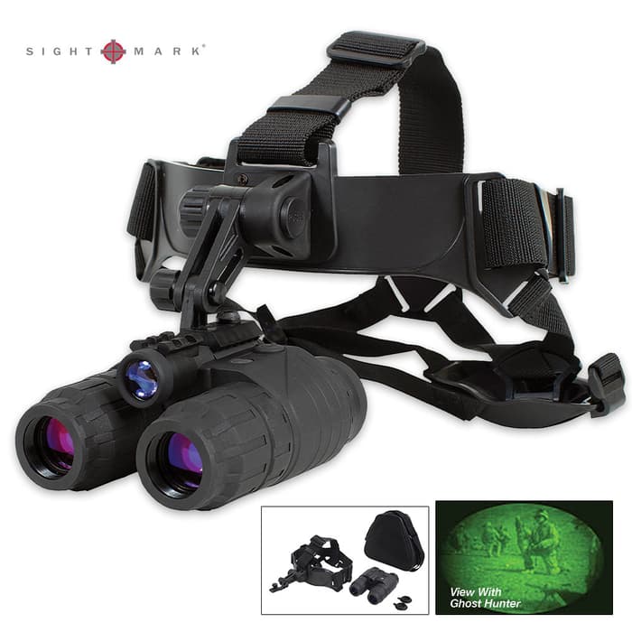 Ghost Hunter High Powered 1x24 Night Vision Goggle Kit