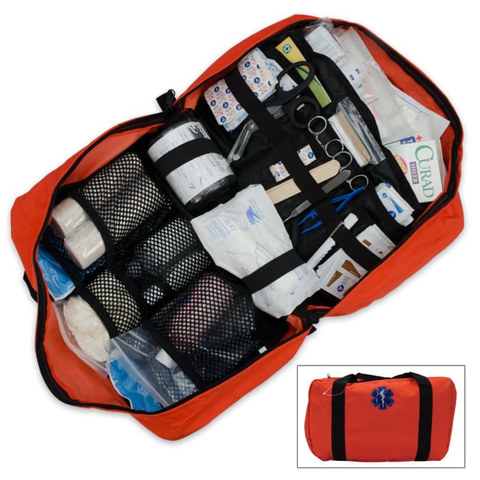 Elite Orange Master Camping First Aid Kit