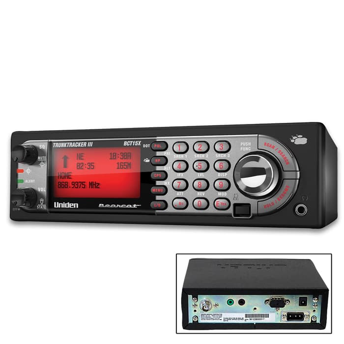 Bearcat Tracker Analog Scanner - 9,000 Channels, Weather Alert, Service Search, Channel Number Tagging, PC Programming