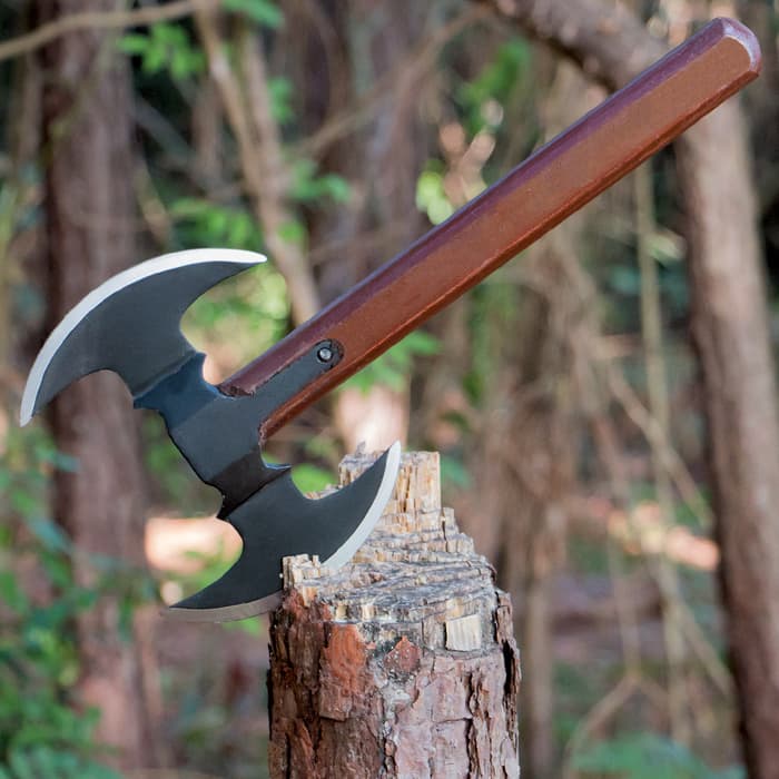 Double Bladed Throwing Hatchet Axe