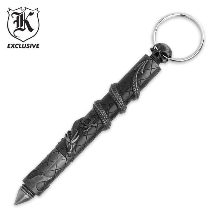 Steel Serpent Kubaton with Dagger