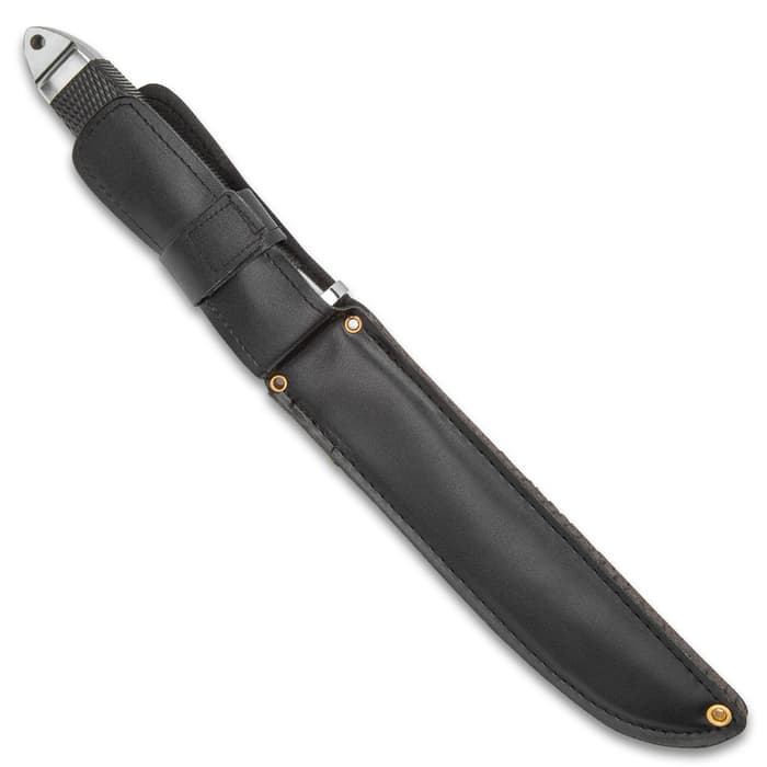 Military Rescue Tanto Knife And Sheath