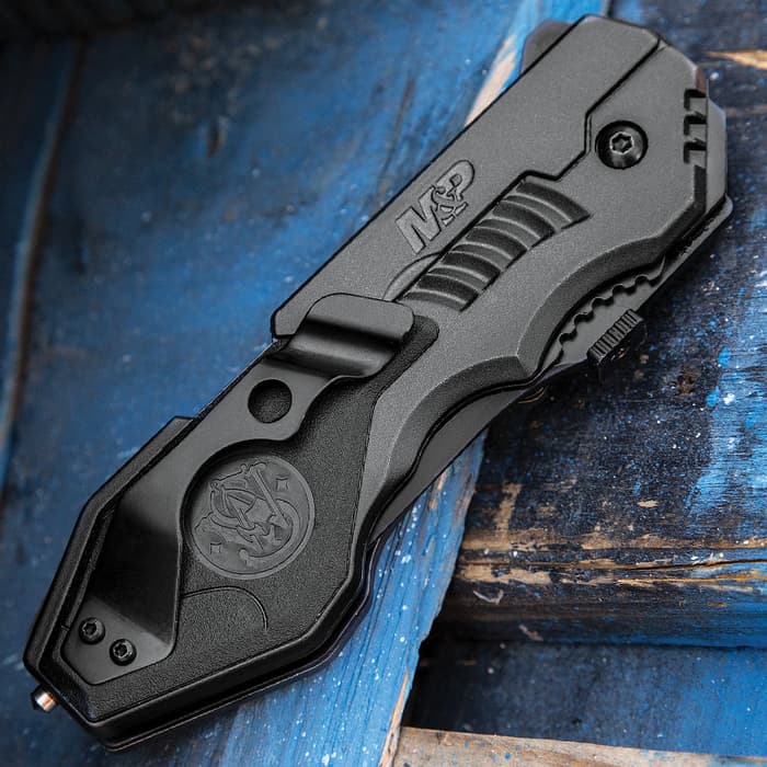 m&p folding knife