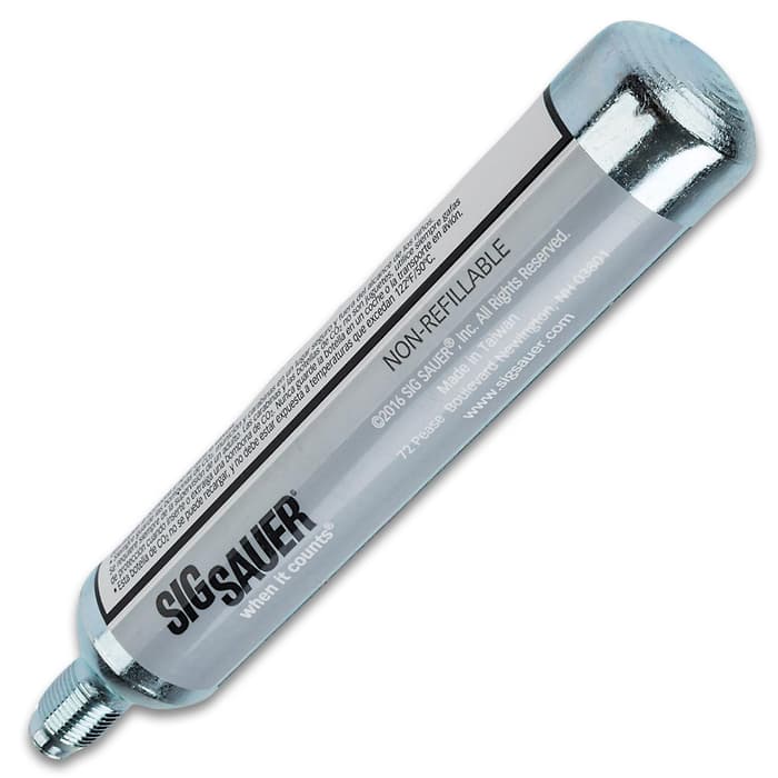 Sig Sauer When It Counts Prefilled Co2 Cylinders 2 Fits Most Airguns 90 Grams for sale online 