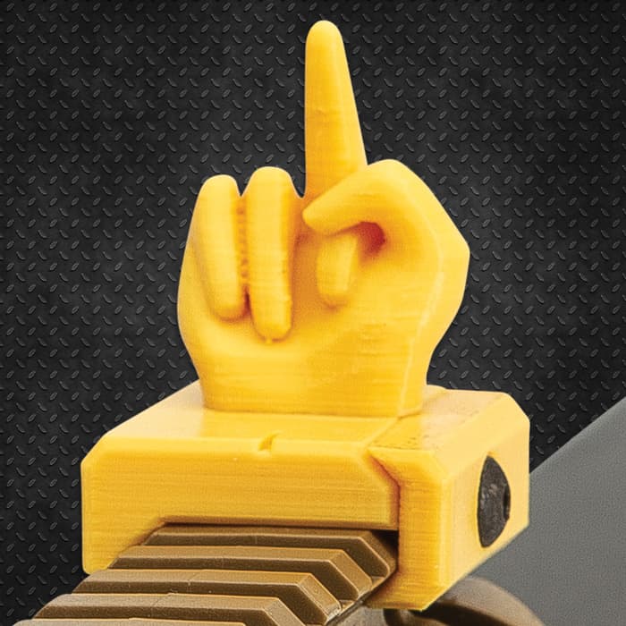 Novelty Gesture Rifle Sight Set ABS Construction,