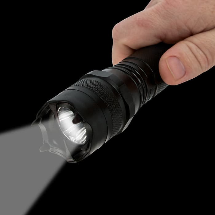 sharper image 9 led shotgun shell flashlight 