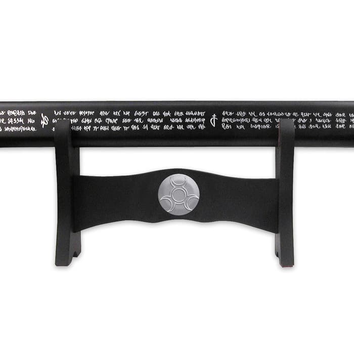 Full Tang Triple Edged Sword With Display Stand