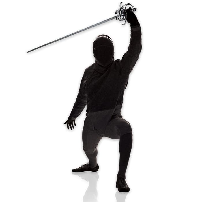 High Middle Ages Silver Rapier Sword