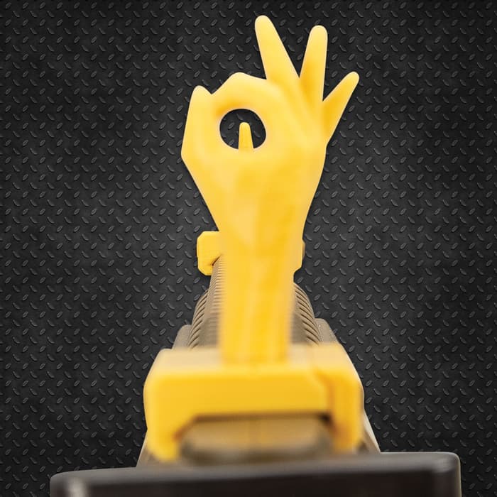 Novelty Gesture Rifle Sight Set ABS Construction,