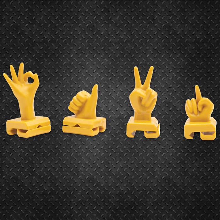 Novelty Gesture Rifle Sight Set ABS Construction,