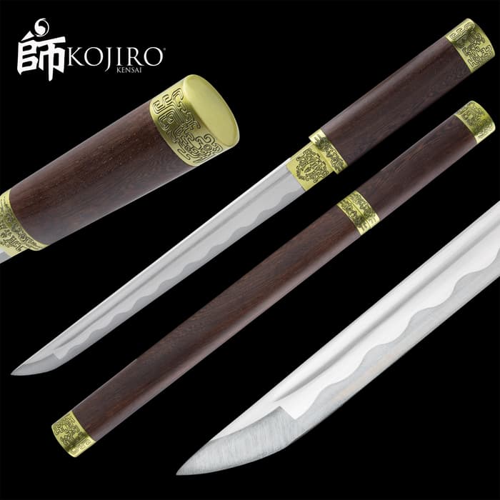 Crafted with supreme Samurai style, it’s ready to be the ultimate back-up weapon to the legendary katana