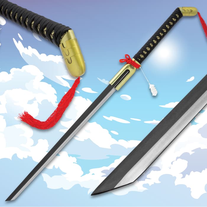 This sword cane was inspired by the anime show that you just can’t get enough of and the weapon you want to get your hands on