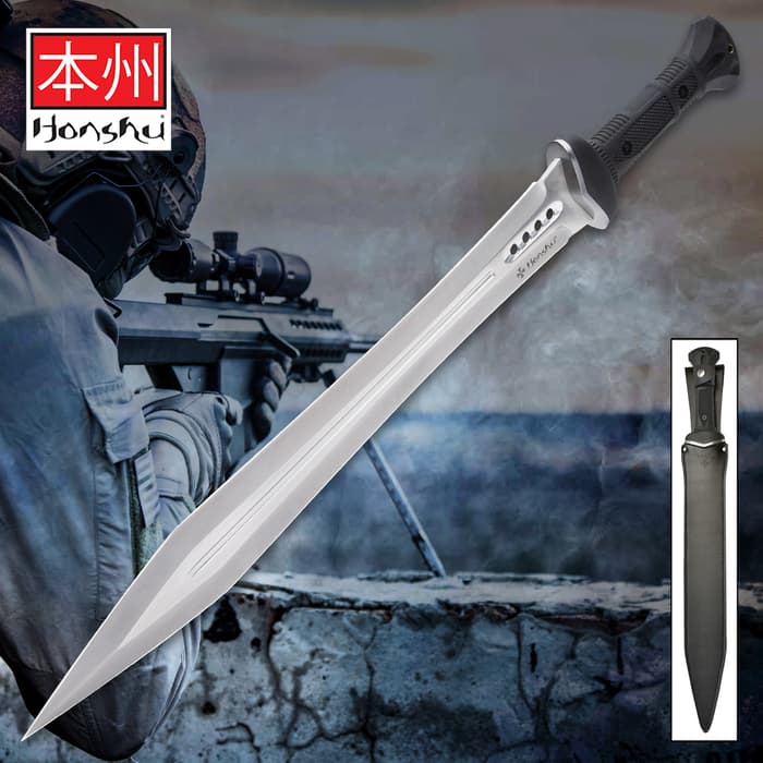 There is no better fusion of traditional ideals with modern innovation than the Honshu Gladiator Sword