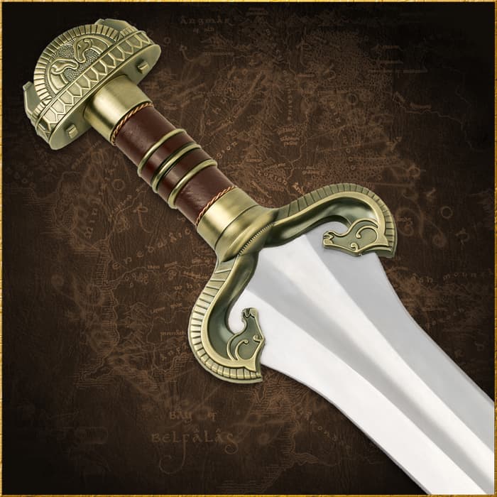 Eowyn Sword From Lord Of The Ring With Wooden Stand 
